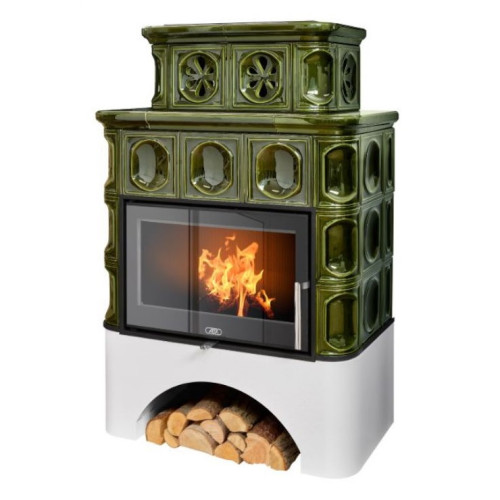 Kachlová kamna ABX Karelie exklusive, Zelená